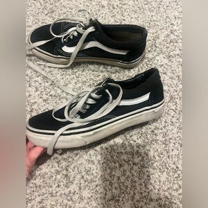 Black and White Sneakers
